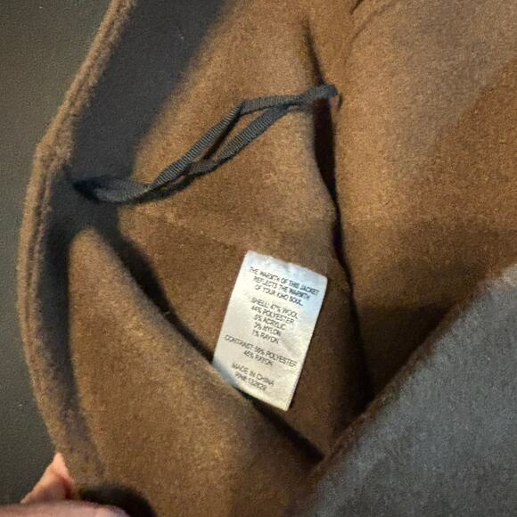 LPA Brown Wool Blend Mini Skirt Size M Soft Fall Winter Neutral Chic - Picture 10 of 10